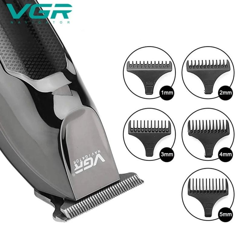 VGR V-070 - Máquina de cortar cabelo preto - Item2