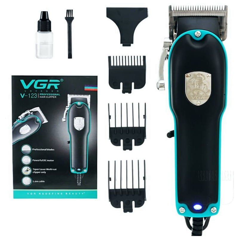 VGR V-123 - Máquina de cortar cabelo com kit de acessórios Preto - Item5