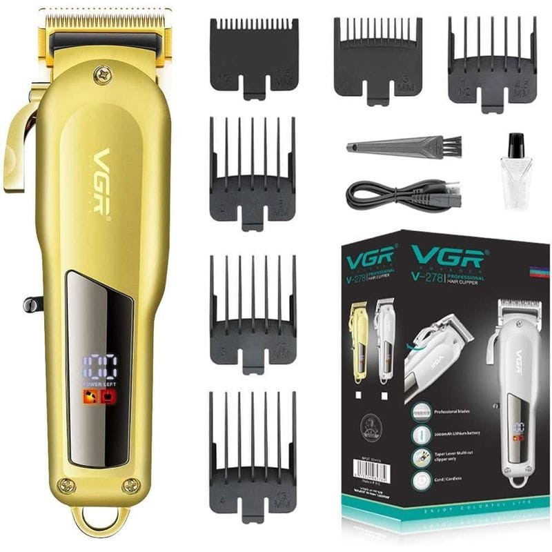 VGR V-278 - Máquina de cortar cabelo Dourado - Item6