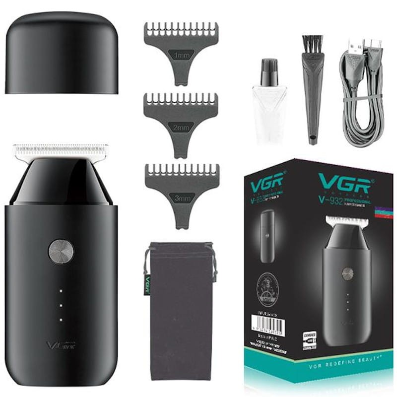 VGR V-932 - Máquina de cortar cabelo preto - Item4