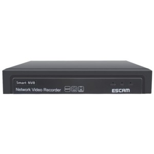 Gravador de vídeo Escam ESPN1S5008 8 canais PoE