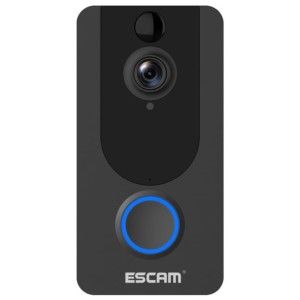 Visiophone Wifi Sans Fil ESCAM V7 IP avec batterie et sonnette