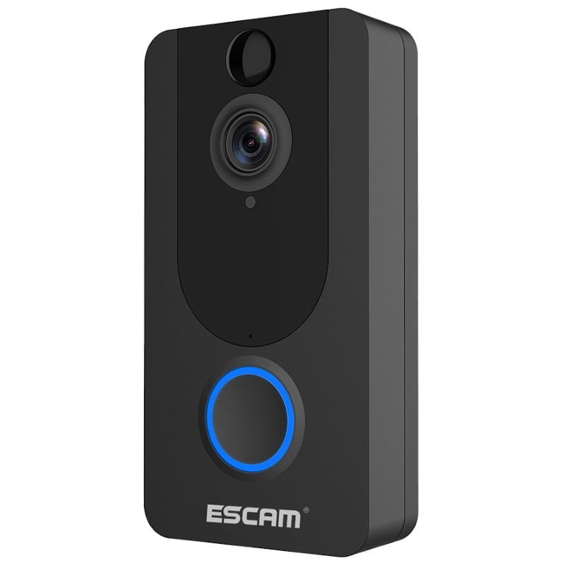 Visiophone Wifi Sans Fil ESCAM V7 IP avec batterie et sonnette - Ítem1