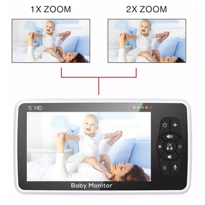 Kingfit SM50 Babyphone Blanc - Ítem3