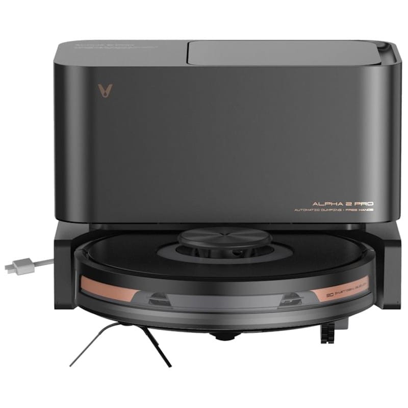 Viomi Alpha 2 Pro Robot Aspirador con Autovaciado Negro - Ítem3