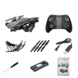 VISUO XS809HW VGA FPV - Drone Plegable - Ítem5