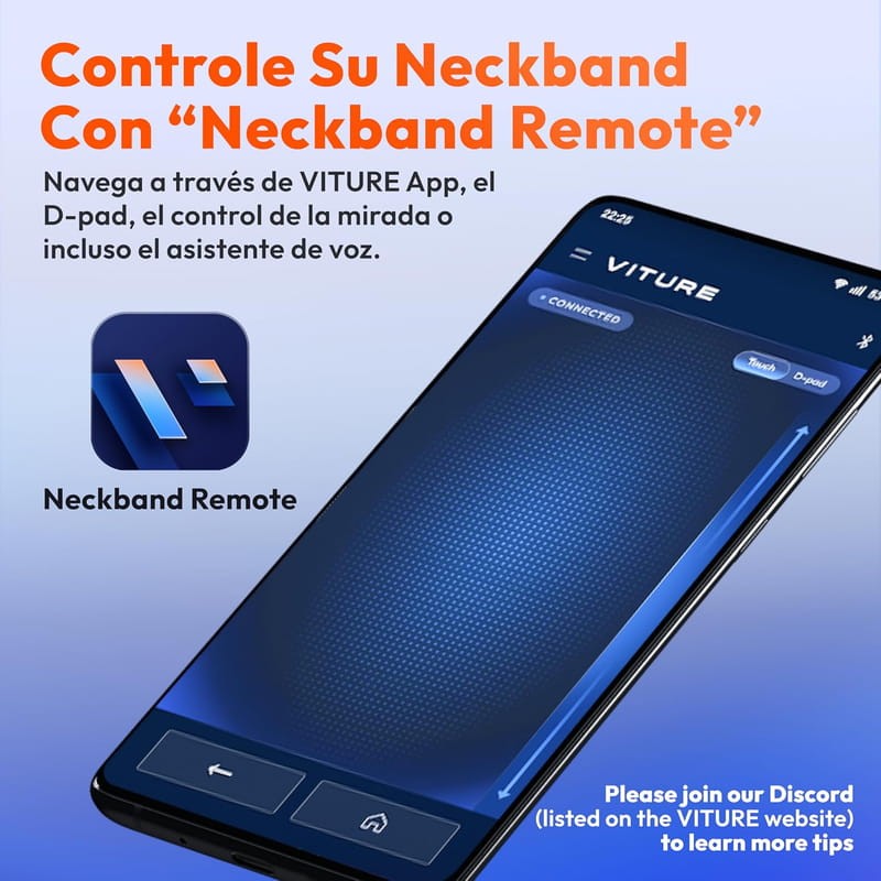 Viture One Neckband 2GB/128GB Negro - Adaptador para Gafas de Realidad Aumentada - Ítem3