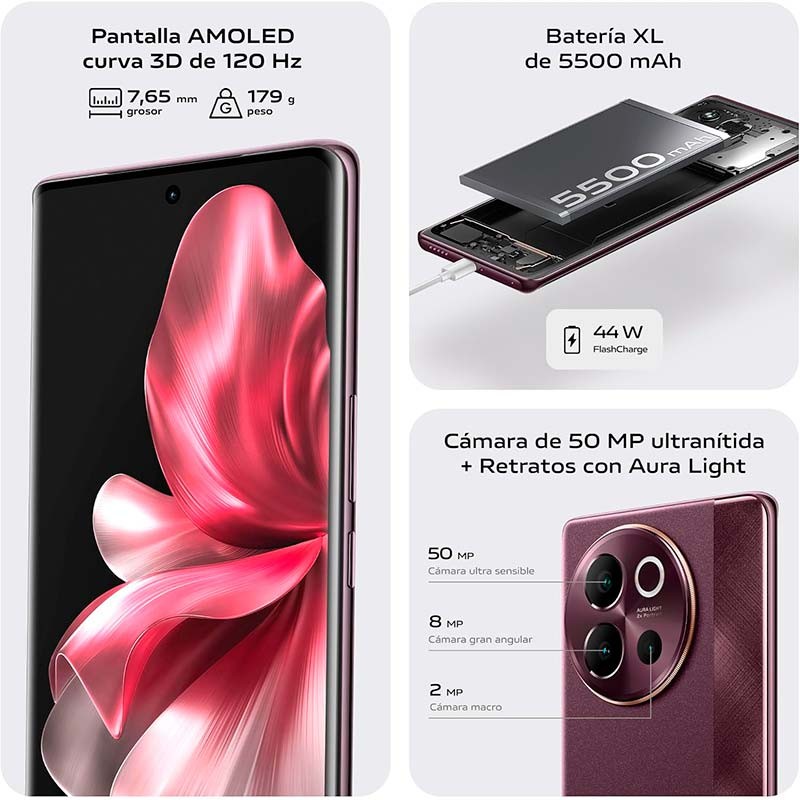 Vivo V40 Lite 5G 8GB/256GB Marrón - Ítem5