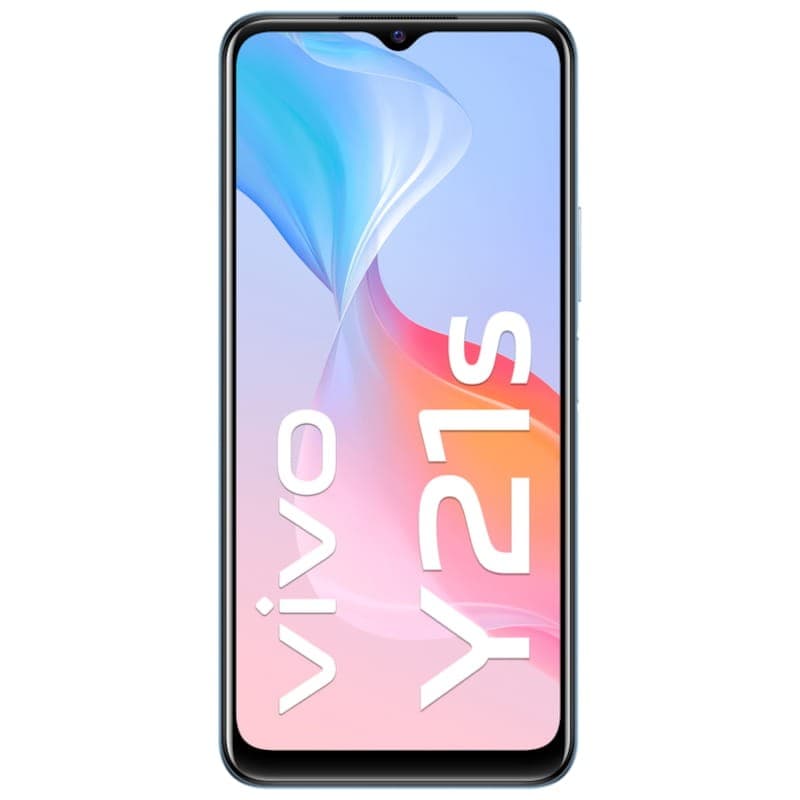 Vivo Y21s 4GB/128GB vista frontal azul
