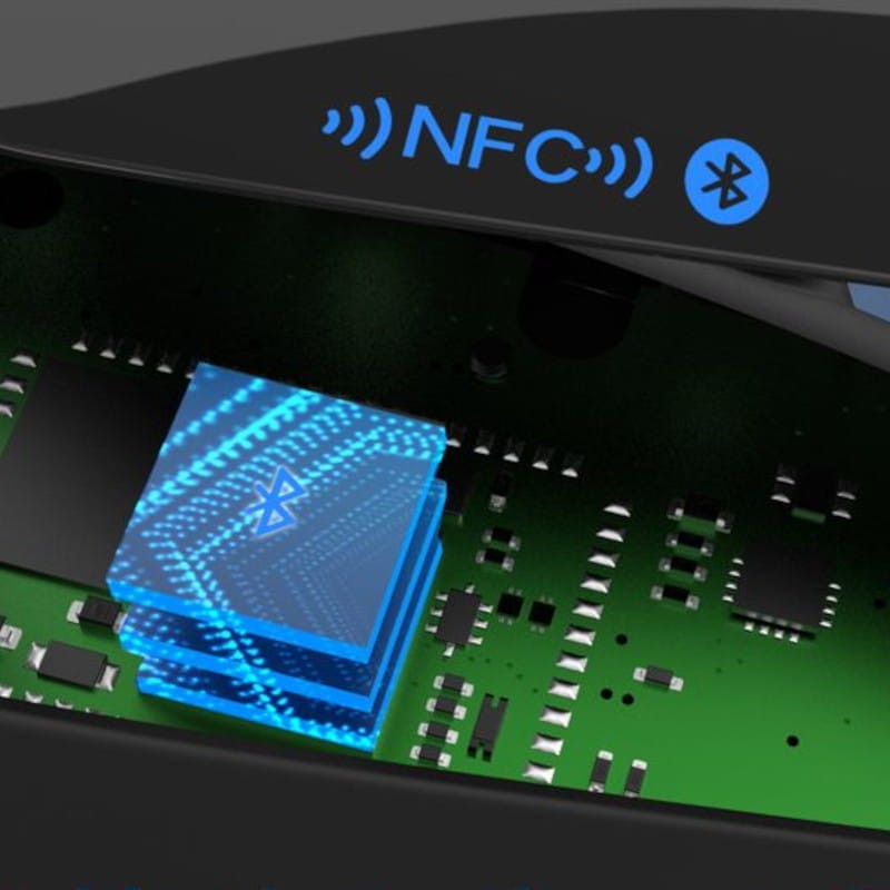 Intercomunicador para Moto Vnetphone V8 Control Remoto Manillar Bluetooth Negro - Ítem2