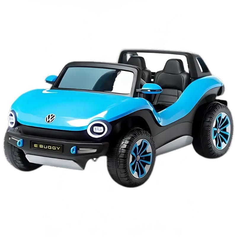 Volkswagen E-Buggy 12V 2 Plazas Azul - Coche Eléctrico para niños - Ítem