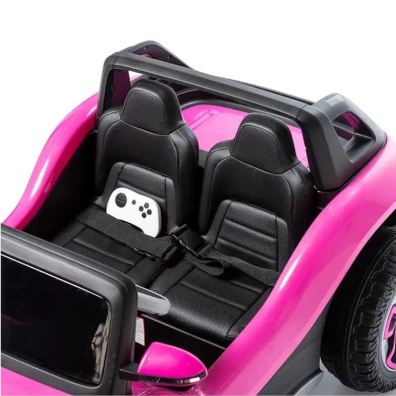 Volkswagen E-Buggy 12V 2 Plazas Rosa - Coche Eléctrico para niños - Ítem10