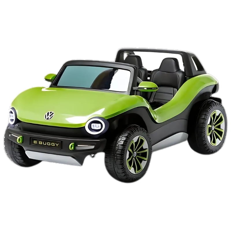 Volkswagen E-Buggy 12V 2 Plazas Verde - Coche Eléctrico para niños - Ítem