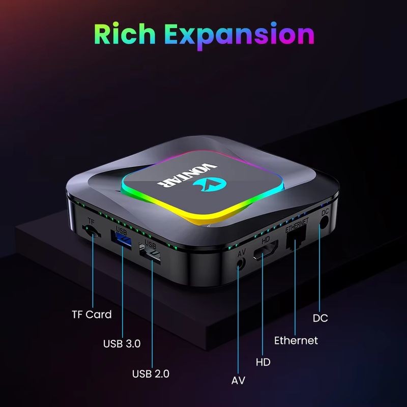 Vontar R3 RK3528 2GB/16GB WiFi6 Android 13.0 - Android TV - Ítem5