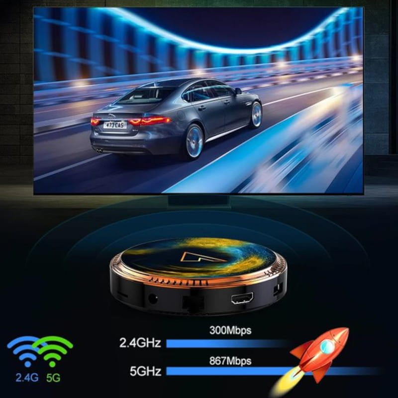 Vontar X2 S905W2/4 GB/64GB Android 11 - Android TV - Item3