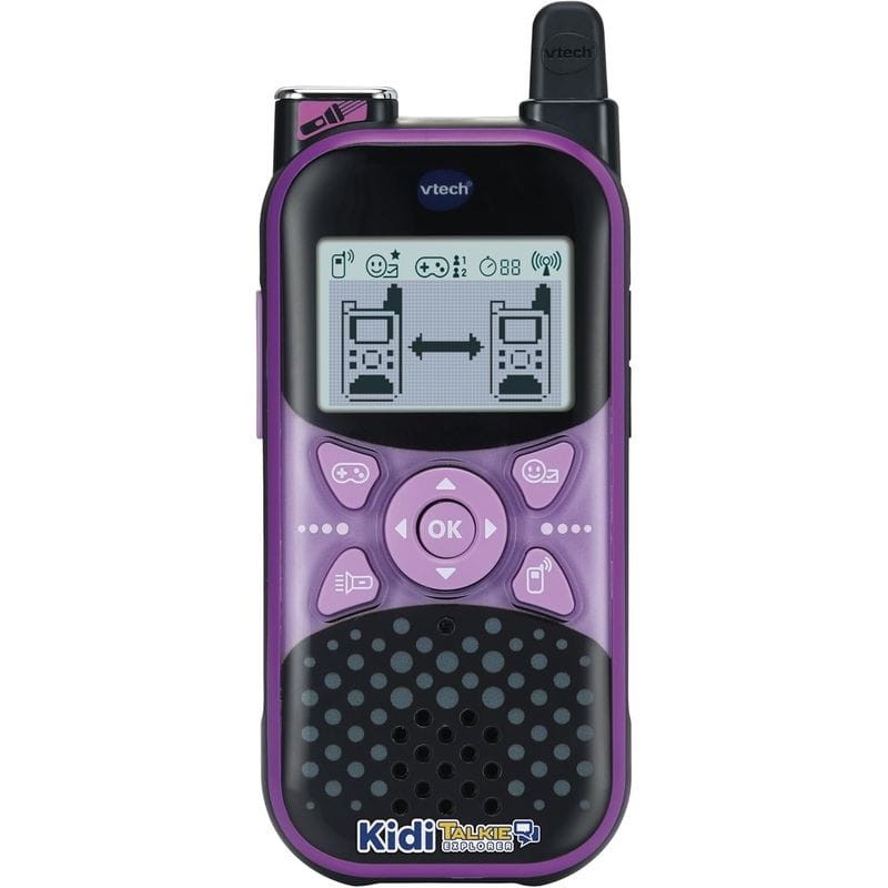 Vtech KidiTalkie Explorer Rosa/Violeta- Walkie talkie - Ítem1