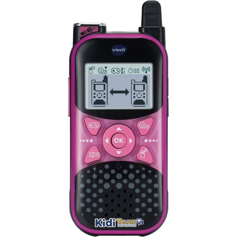 Vtech KidiTalkie Explorer Rosa/Violeta- Walkie talkie - Ítem2