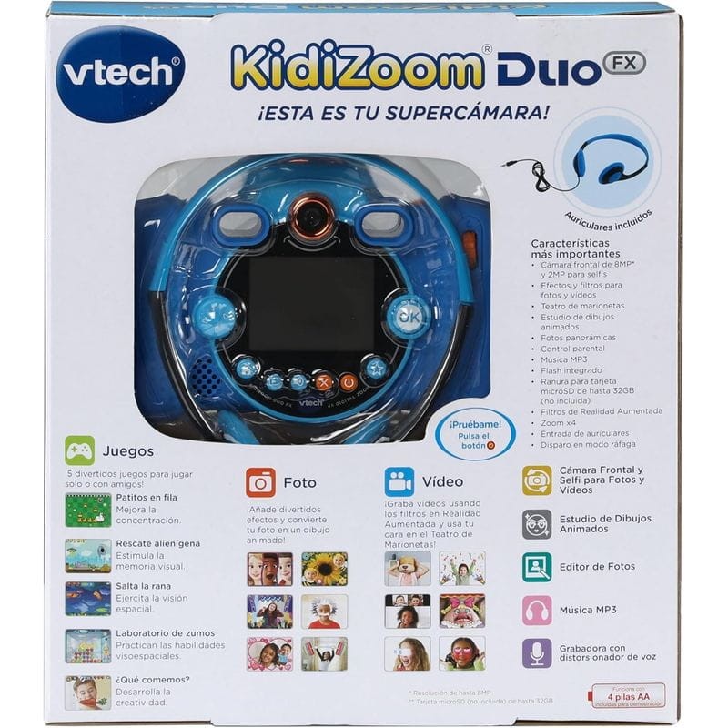 Vtech Kidizoom Duo FX 12 em 1 Azul - Câmara Infantil - Item3