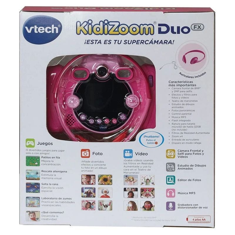 Vtech Kidizoom Duo FX 12 em 1 Rosa - Câmara Infantil - Item3