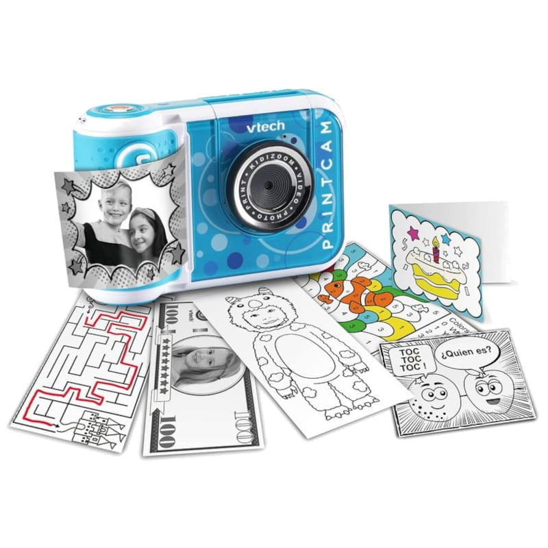 Vtech Kidizoom Print Cam Bleu - Appareil photo instantané pour enfants - Ítem