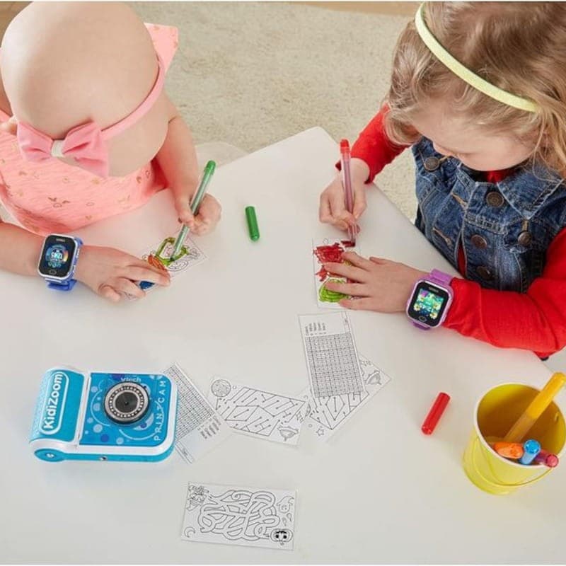 Grande qualité de Vtech Kidizoom Print Cam Bleu - Appareil photo instantané pour enfants