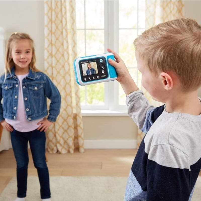 Puissant de Vtech Kidizoom Print Cam Bleu - Appareil photo instantané pour enfants