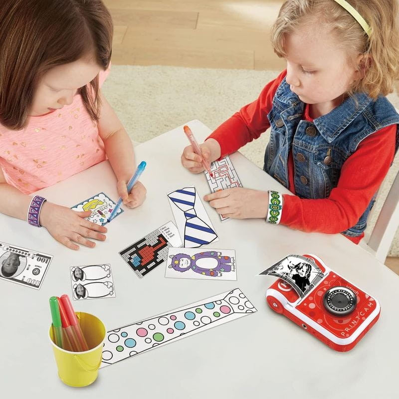 Vtech Kidizoom Print Cam Rouge - Appareil photo instantané pour enfants - Ítem4