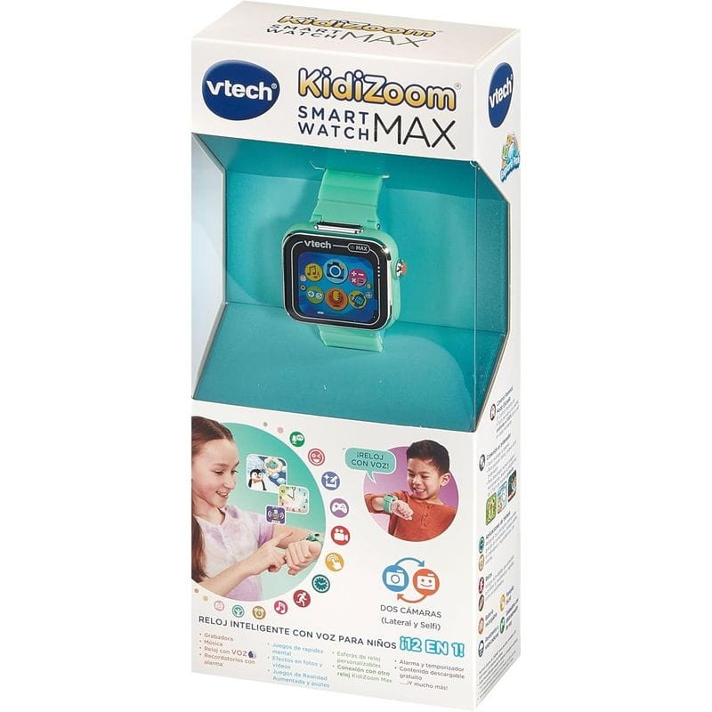Vtech KidiZoom Smartwatch MAX Aguamarina - Reloj Inteligente - Ítem3