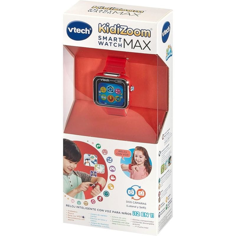 Vtech KidiZoom Smartwatch MAX Rojo - Reloj Inteligente - Ítem3