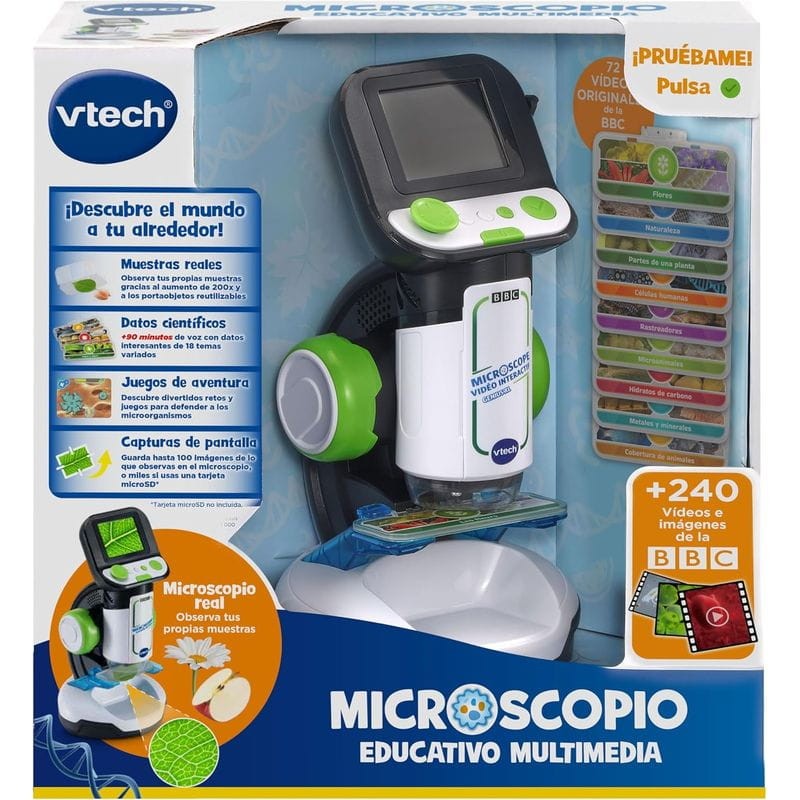 Vtech Microscope éducatif multimédia Blanc - Microscópio - Ítem4