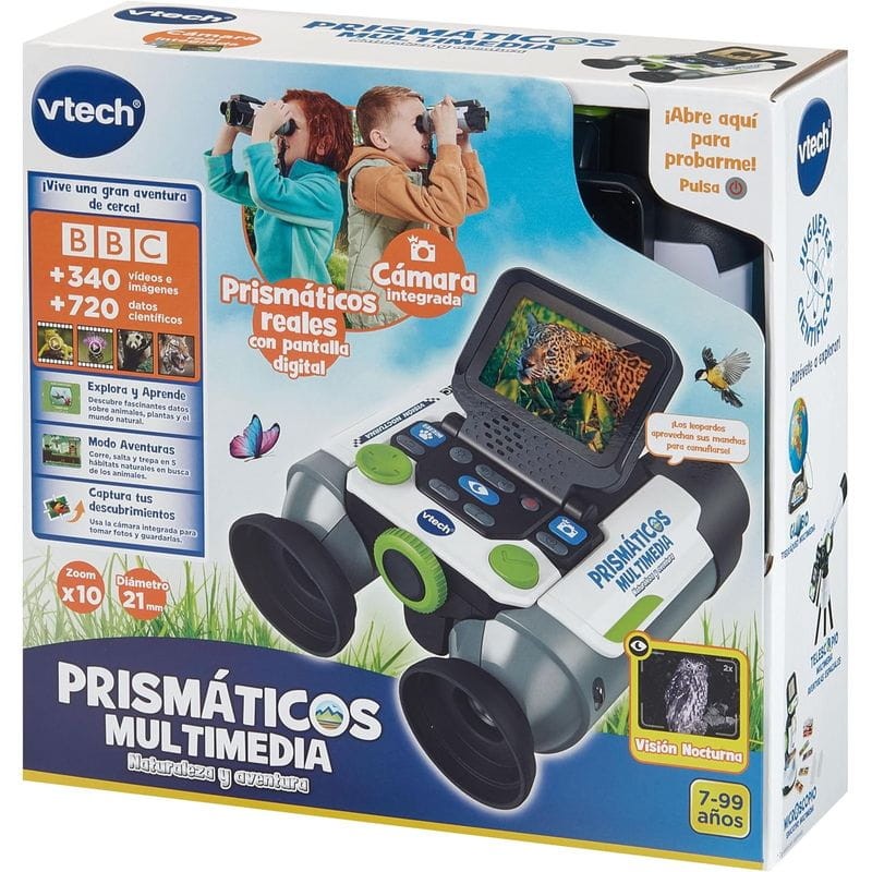 Vtech Nature Explorer Scope BBC Gris - Jumelles avec vision nocturne - Ítem4