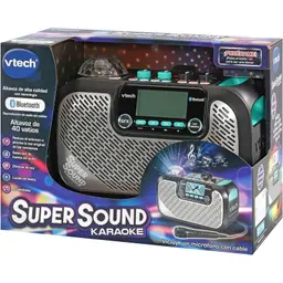 Boîte de Vtech Super Sound Karaoké Noir