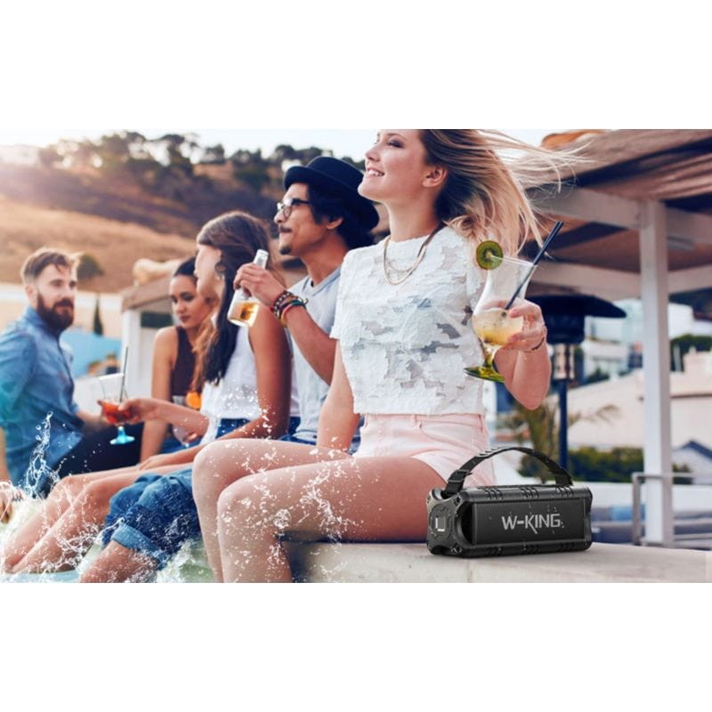 W-KING D8 MINI 30W Bluetooth 4.2 Negro - Altavoz inalámbrico - Ítem9