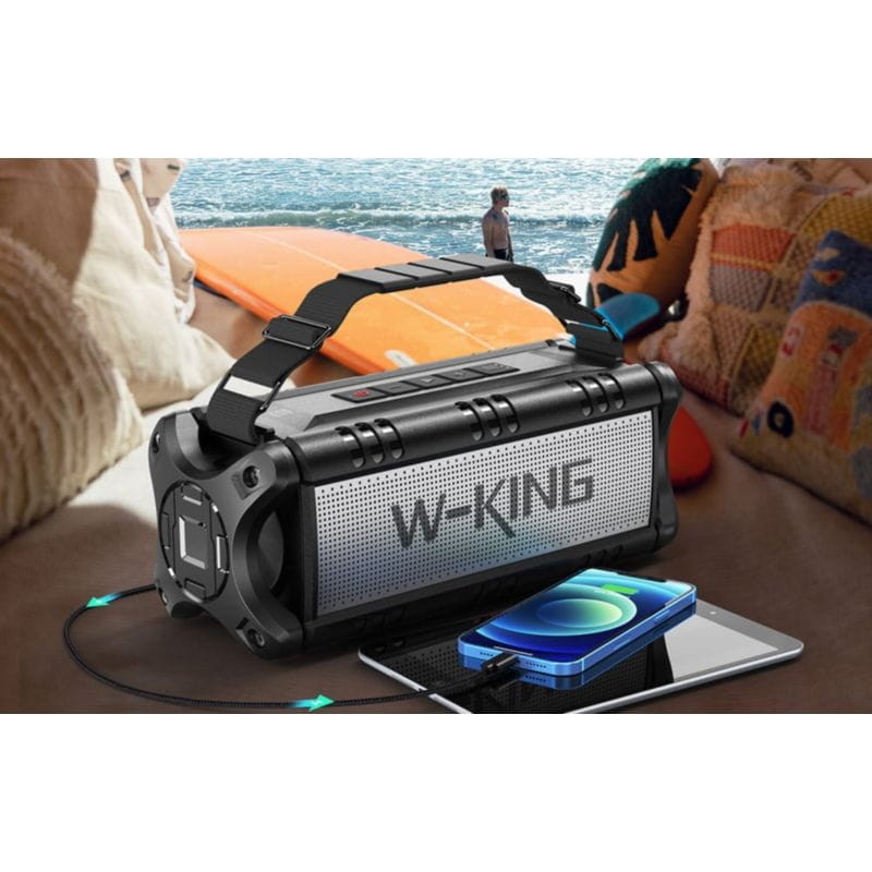 W-KING D8 50W Bluetooth 5.0 Preto - Coluna sem fios - Item10