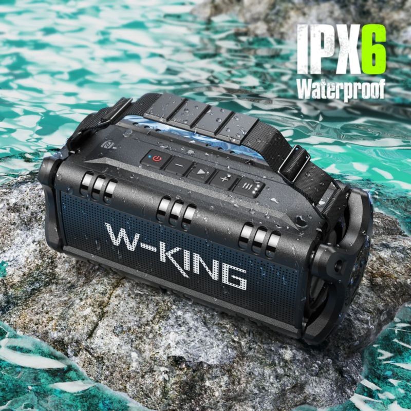 W-KING D8 50W Bluetooth 5.0 Preto - Coluna sem fios - Item5