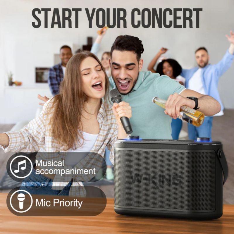 W-KING H10 Bluetooth 5.0 120W Negro - Altavoz Inalámbrico - Ítem11