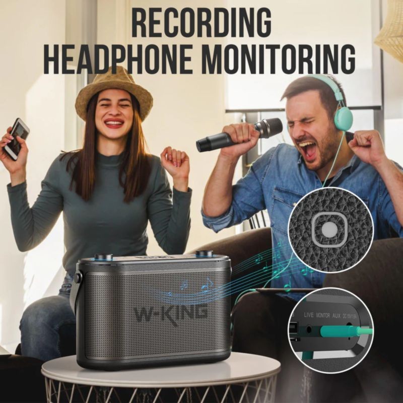 W-KING H10 Bluetooth 5.0 120W Negro - Altavoz Inalámbrico - Ítem8