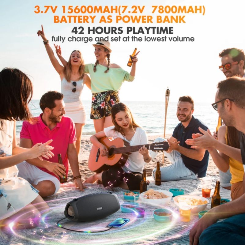 W-KING X10 70W Negro Bluetooth 5.0 - Altavoz inalámbrico - Ítem6