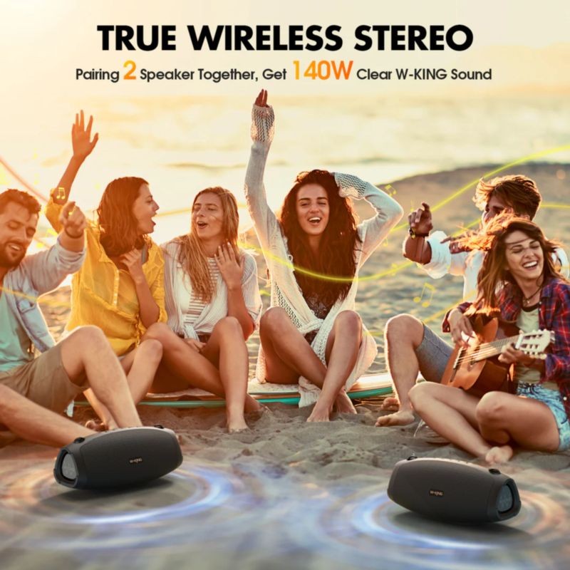 W-KING X10 70W Negro Bluetooth 5.0 - Altavoz inalámbrico - Ítem8