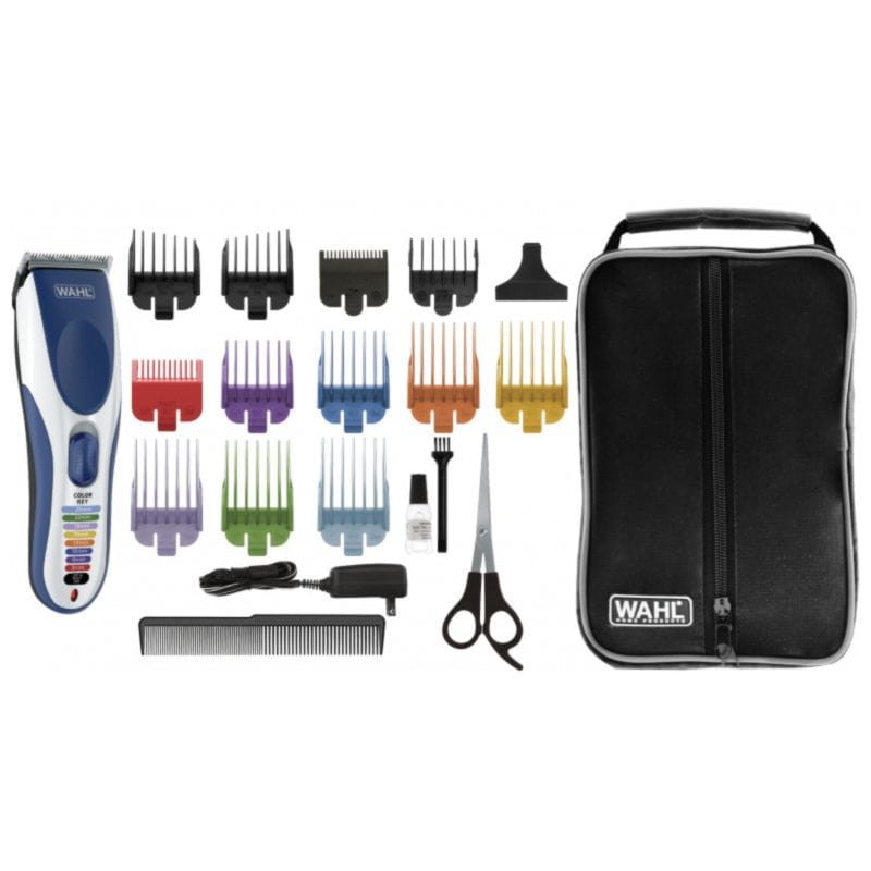 Wahl Color Pro sans fil 10 peignes Bleu/Argent - Tondeuse à cheveux - Ítem4