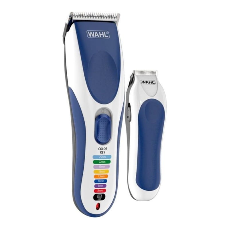 Wahl Color Pro Cordless Combo 10 Peines Azul/Blanco - Cortapelos - Ítem