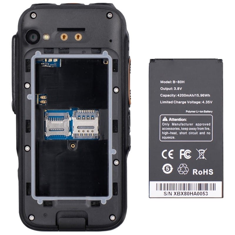 Walkie-Talkie Inrico S100 PoC 4G Zello - Ítem5