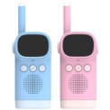 Walkie Talkie for Kids 3.7V Type-C 3Km Pink/Blue - Item