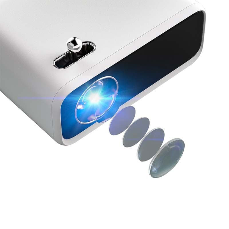 lentille optique du Projecteur Wanbo Mini Pro