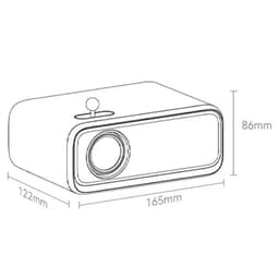 dimensions du Projecteur Wanbo Mini Pro