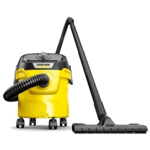 KARCHER WD1 Amarelo - Aspirador de pó seco e molhado