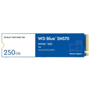 Disco rígido WD Blue SN570 M.2 250 GB PCIe 3.0 NVMe SSD