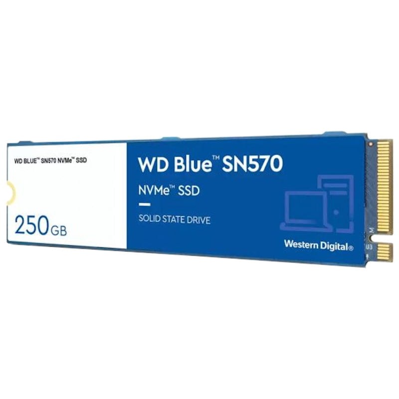 WD Blue SN570 M.2 250GB PCIe 3.0 NVMe Disco duro SSD - Ítem1