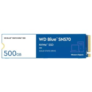 Disco rígido WD Blue SN570 M.2 500GB PCIe 3.0 NVMe SSD