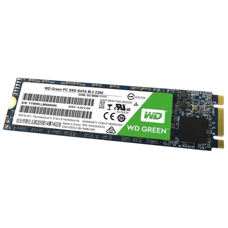 WD Green M.2 480 GB SATA III SLC Disco duro SSD - Ítem1